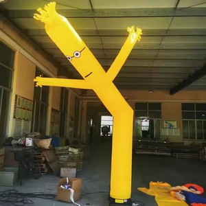 Échantillon gratuit Logo géant personnalisé Air Sky Dancer Carton vagues Tube imprimé homme publicité <span class=keywords><strong>gonflable</strong></span> en gros de grossistes - Product Image 4
