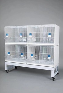 Jaulas Grandes de Metal Verde para Cría de Aves con Bandeja Extraíble, Jaulas Multifuncionales para Mascotas, para Periquitos, Pinzones y Canarios - Product Image 5