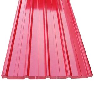 무료 샘플 0.3 Mmm-3mm 부식 및 내열성 PVC 루핑 시트 작업장 및 창고 용 3 층 Upvc 시트 - Product Image 1