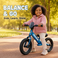 Vélo d'équilibre pour enfants sans pédales, vélo d'apprentissage à deux roues, pour apprendre à rouler, pour les tout-petits, enfants de 2 à 6 ans, vélo d'équilibre pour enfants