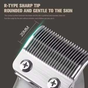 Tondeuse à cheveux électrique sans fil portable professionnelle pour hommes, machine de coupe de cheveux rechargeable, tondeuse à barbe - Product Image 2
