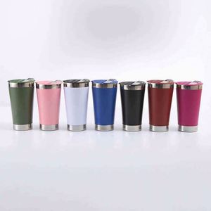 Modern Stainless Steel Beer Mug-Vacuum Insulated Leak-Proof <b>Large</b> Capacity - Product Image 2
