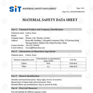 Customizable Porous Carbon Foam C <strong>Metal</strong> Foam Sheet for Lithium Battery Electrode <strong>Substrate</strong> - Product Image 6