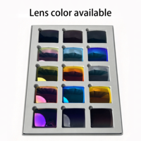 Clips de lentilles polarisantes pour lunettes, adaptés aux fonctions caméra des lunettes intelligentes IA, peuvent être fixés aux clips de lentilles.