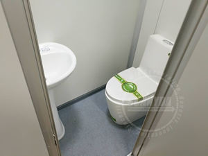 Venta superior Casas de contenedores de 40 pies <span class=keywords><strong>Comprar</strong></span> Casa de contenedores de envío Casa de contenedores con 1 dormitorio Ducha e inodoro - Product Image 6