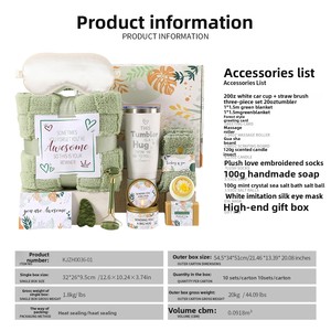 Coffret Cadeau Spa de Luxe <span class=keywords><strong>pour</strong></span> Femme : <span class=keywords><strong>Kit</strong></span> de Relaxation et Soin Personnel avec Couverture, Gobelet, Bougie et Masque <span class=keywords><strong>pour</strong></span> les Yeux – Un Câlin dans une Boîte <span class=keywords><strong>pour</strong></span> Anniversaire et Noël - Product Image 4