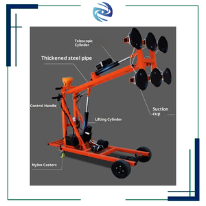 Equipo de elevación de vidrio y piedra personalizable 400 1200kg Capacidad Elevador de vacío de vidrio Apilador Carretilla elevadora - Product Image 3