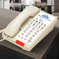 Téléphone analogique à bas prix du fabricant Téléphone d'hôtel Téléphone filaire Téléphone filaire pour hôtel Maison FICAN601B