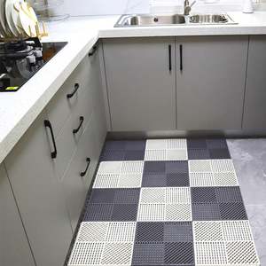 Tapis de sol antidérapant en plastique PVC pour salle de bain étanche et résistant à l'usure - Product Image 2