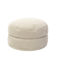 Pouf de rangement pour enfants Sherpa confortable