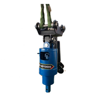 Foret de tarière hydraulique pour mini-excavatrice 2T, 5.5T, 6T, 15T, outil de forage pour la terre, à vendre