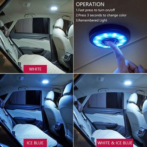Projecteur led universel Rechargeable par USB, dôme sans fil, avec support magnétique, éclairage de plafond, pour <span class=keywords><strong>voiture</strong></span>, remorque, camping-Car et camion - Product Image 5