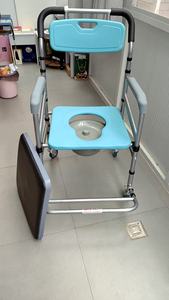 Chaise de toilette pliable en plastique, prix de gros, prix bas, excellente qualité, pour salle de bain, douche portable - Product Image 2