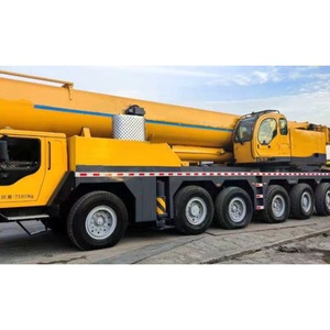 Grue tout-terrain de 110 tonnes de la marque China Lifting Machinery avec pièces de rechange - Product Image 1