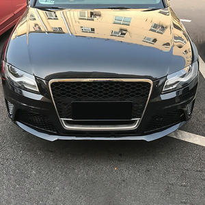 Car <span class=keywords><strong>A4</strong></span> B8 S4 Grille de pare-chocs avant en maille Style RS4 Noir Brillant Grille avant en nid d'abeille pour <span class=keywords><strong>Audi</strong></span> <span class=keywords><strong>A4</strong></span> S4 2008 2009 2010 <span class=keywords><strong>2011</strong></span> 2012 - Product Image 6