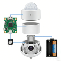 Sensor Infrarrojo PIR Zigbee Mini Inteligente para Detección de Movimiento Humano, Desarrollo de Hardware y Software, Seguridad para el Hogar