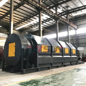 Maquinaria de tratamiento de pantalla Trommel de residuos domésticos y cocina orgánica MSW de alta eficiencia - Product Image 1