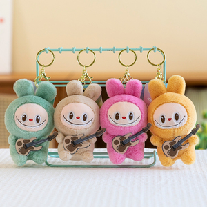 Yanxiannv Harga Murah MOQ Rendah Logo Kustom Mesin Cakar Berbagai Seri Boneka Anime Mewah Gantungan Kunci Hadiah Natal - Product Image 5