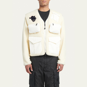 Chaleco de Plumón para Hombre DiZNEW al por Mayor, Chaqueta de Plumón de Ganso con Cuello Alto para Exteriores - Product Image 2