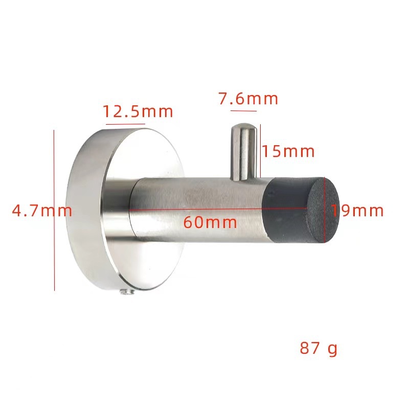 [304] Anti-collision mute hook behind the door
