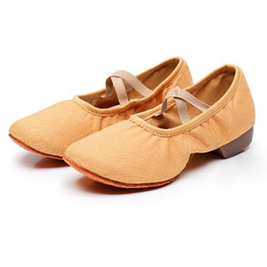 Zapatos de baile de <span class=keywords><strong>ballet</strong></span> de 2cm, zapatos de entrenamiento para mujer, zapatos de baile con suela de gamuza suave, zapatos de baile de Jazz y salsa, <span class=keywords><strong>zapatillas</strong></span> para niñas - Product Image 5
