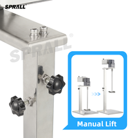 SPALL industriel cosmétique en porte-à-faux laboratoire shampooing mélangeur Machine liquide détergent électrique aérien agitateur agitateur