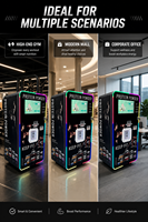Distributeur automatique de protéines en poudre avec écran tactile intelligent de 21,5 pouces, distributeur automatique de boissons pour salle de sport