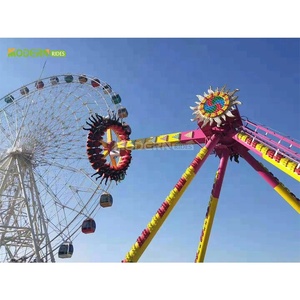 Manège Pendule 360 Degrés pour Enfants, Équipement d'Attraction Extérieur pour Parcs d'Attractions et Luna Parks, à Vendre - Product Image 2