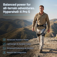 Exosquelette ergonomique Hypershell pour les membres inférieurs, idéal pour l'entraînement multisports, les séances d'entraînement en salle et les activités de montagne en extérieur.