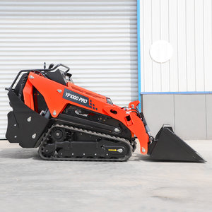 INFRONT <span class=keywords><strong>Skid</strong></span>-<span class=keywords><strong>steer</strong></span> Loader 25PK Kubota D1105 Motor Diesel Hydraulisch V1000PRO <span class=keywords><strong>Mini</strong></span> <span class=keywords><strong>Skid</strong></span> <span class=keywords><strong>Steer</strong></span> Rupslader met bosbouwuitrusting - Product Image 3