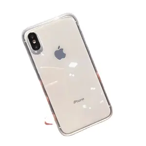 2021ホット販売契約デザインキャンディーカラー透明電話ケースすべてのAppleモデル用