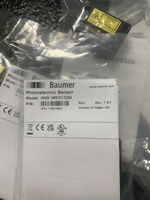 Capteur photoélectrique laser Baumer 11001254 OHDK 14P5101/S35A à suppression de fond, sortie PNP, 20-350 mm, M8, 4 broches, IP67, Proximité