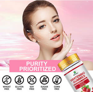 Gommes au glutathion blanchissant pour la peau noire gommes blanchissantes avec gommes blanchissantes efficaces avec gommes blanchissantes efficaces - Product Image 5