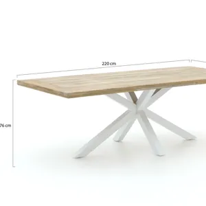 नई डिजाइन डाइनिंग सेट आरामदायक तकिया आउटडोर मेज और कुर्सी सेट के साथ भोजन के लिए बाहर रहने वाले