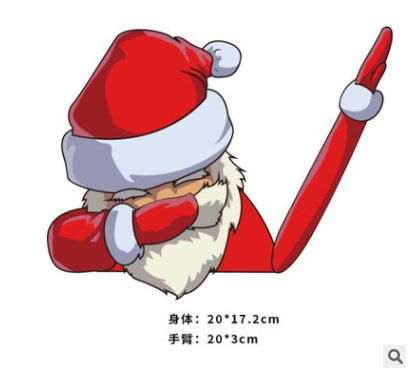 ท่าทางอำลา ซานตาคลอส