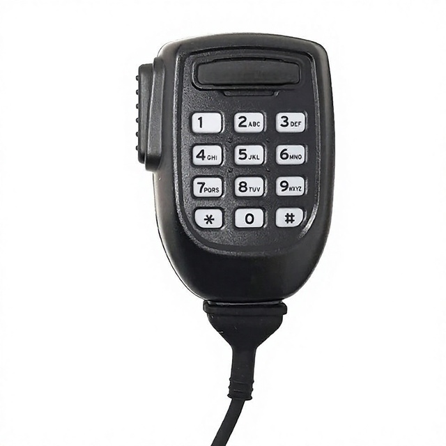 KMC-66M DTMF 12-Key Mobile Microphone IP55 MIL-STD for NX-700 NX-800 NX-5700 TK-7160 TK-7360 Mobile Radio