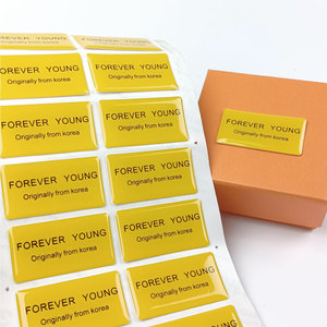 Biểu tượng tùy chỉnh Dome Sticker in ấn không thấm nước 3D Logo Sticker Epoxy nhãn nhựa - Product Image 2