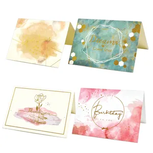 Carte de voeux blanche fleurs séchées cadeau souhaits carte de message carte de voeux de noël fleurs décoration bricolage personnalisé