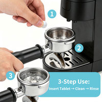 Agent détartrant écologique professionnel, comprimés nettoyants pour machine à café, pour machine à expresso, café et maison