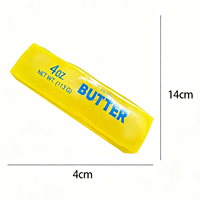 Jouets Squishy en TPR en forme de beurre 14*4*4cm, remplis de vaseline, bâtonnets de fromage, jouets anti-stress pour la décompression et le soulagement de l'irritation