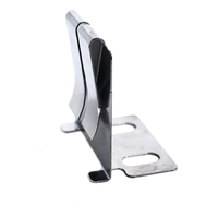 Máquina de estampado personalizada OEM, Clip de estampado plateado de aluminio de acero inoxidable con tira de fijación para accesorios industriales