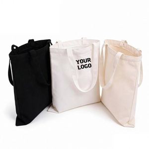 Regalos Promocionales, Bolsas de Compras de Lona Gruesa Personalizadas con Logotipo Impreso, Bolsas de Diseño con Logotipos - Product Image 1