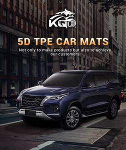 Tapis de voiture antidérapants imperméables en TPE respectueux de l'environnement, ajustement parfait, revêtement de sol facile à nettoyer pour Volkswagen <span class=keywords><strong>ID</strong></span> <span class=keywords><strong>4</strong></span> - Product Image 6