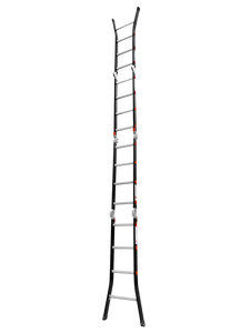 VIETLADDERS EN131 Modern NVLG-45 4-Section Aluminum Industrial Folding <b>Ladder</b> 12ft Multi-Position Home Supermarket Use 150kg - Product Image 4