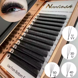 Ciglia Finte Coreane in PBT di Alta Qualità, 7mm-16mm, Fibre Tecnologiche YY W 3D 4D 5D 6D 8DW, Spessore <span class=keywords><strong>BC</strong></span> LD, Materiali per Ciglia - Product Image 1