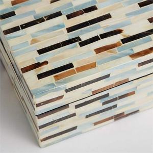 Antique <b>Brown</b> Top and Black Resin Design Jewelry <b>Box</b> Rectangle <b>Storage</b> <b>Box</b> Made of Wood and PC for Home Decor for Gifting - Product Image 4