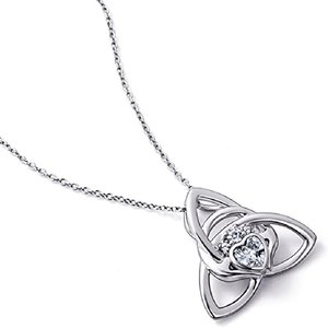 Collana con ciondolo a forma di cuore per donna, catena a clavicola con cuore in mano, gioielli alla moda - Product Image 2