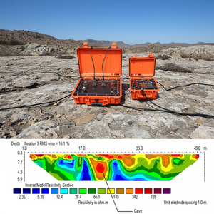 Misuratore geofisico di resistività dell'attrezzatura elettrica di tomografia di resistività di ERT per indagine sotterranea - Product Image 1
