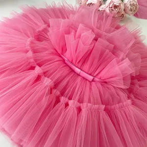 <span class=keywords><strong>Vestiti</strong></span> del bambino per le ragazze del bambino dei bambini di nozze della principessa della ragazza elegante di compleanno del vestito <span class=keywords><strong>da</strong></span> sera di Tulle damigella d'onore abiti <span class=keywords><strong>da</strong></span> sera - Product Image 4