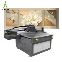 YDM 1313 Uv Impresora de cama plana Máquina de impresión rotativa Uv Impresora de gran formato para botellas de tazas Azulejos de cerámica en América EE. UU.